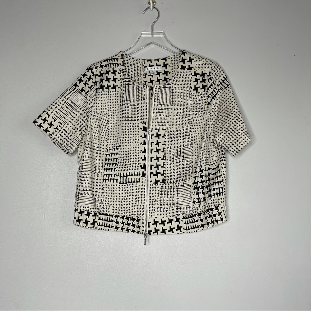 Cabi short sleeve jacket